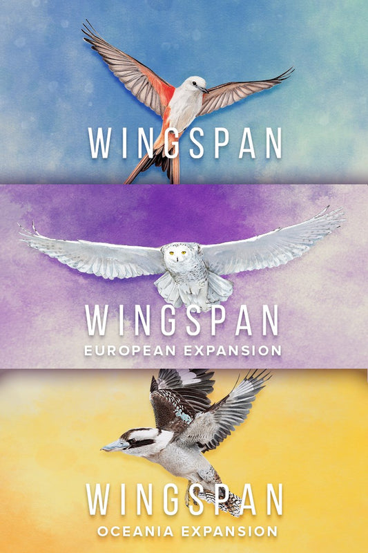 Wingspan + European Expansion + Oceania Expansion
